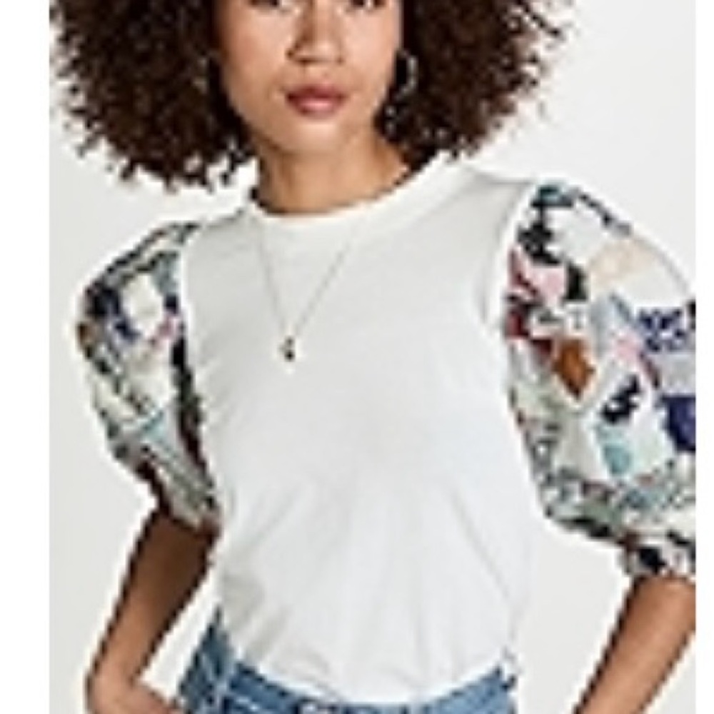 Sea New York Puff Sleeve Combo t-shirt